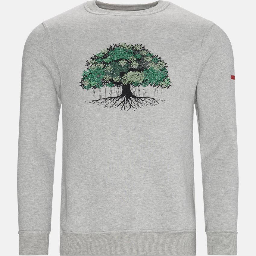 Non-Sens Sweatshirts TREE GREY MELANGE